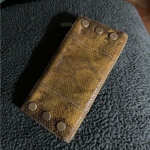 HAMMITT snakeskin wallet